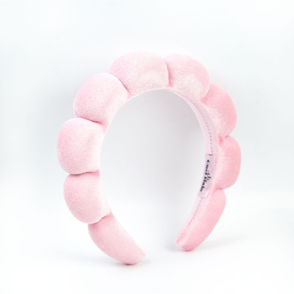 Luxurious Velvet Padded Cloud Headband | Skincare Headband