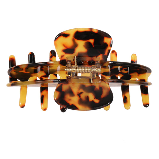 Evil Eye Halo Protection Claw Clip in Tortoise Shell