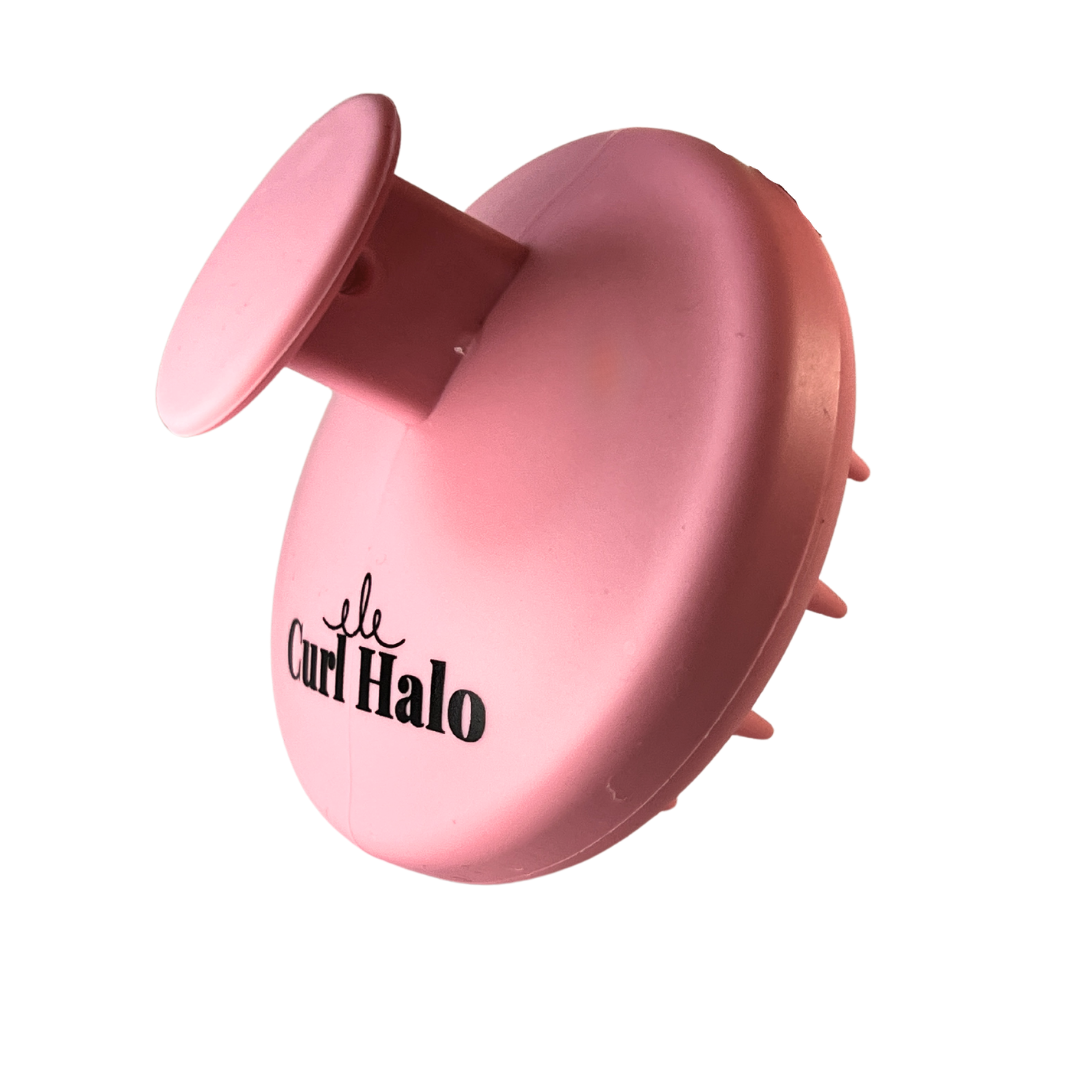 Curl Halo | Flexi Scalp Brush | For Gentle Exfoliation and Hair Growth