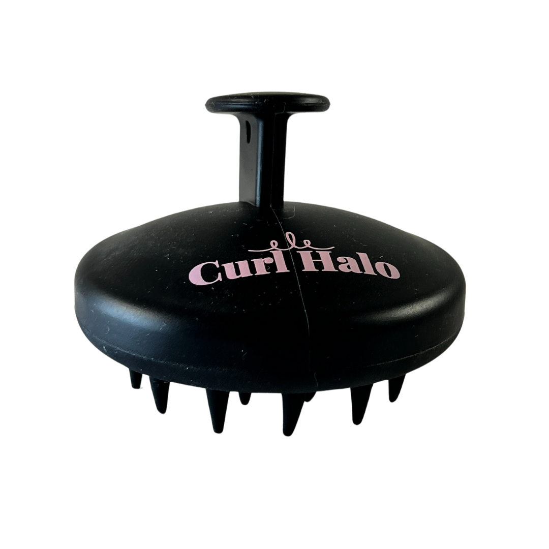 Curl Halo | Flexi Scalp Brush | For Gentle Exfoliation and Hair Growth