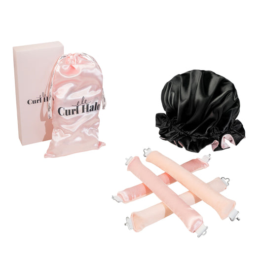 Curl Halo | Overnight Blowout Set | Mini Curling Rods