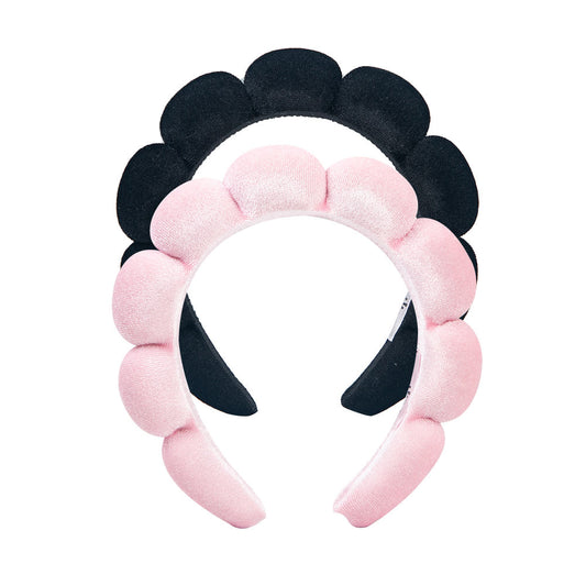 Luxurious Velvet Padded Cloud Headband | Skincare Headband
