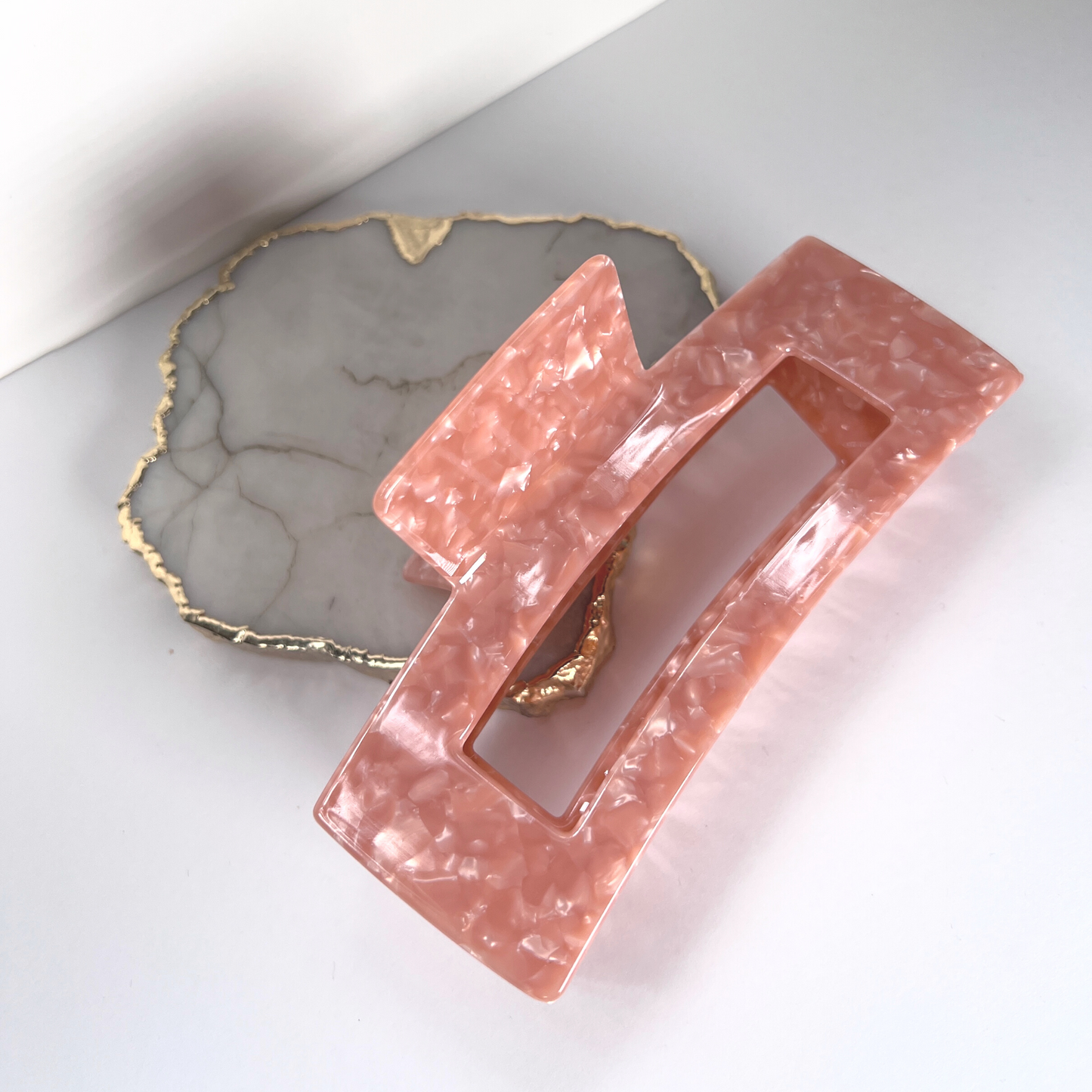 Curl Halo | Extra Large Jumbo Square Hair Claw Clips