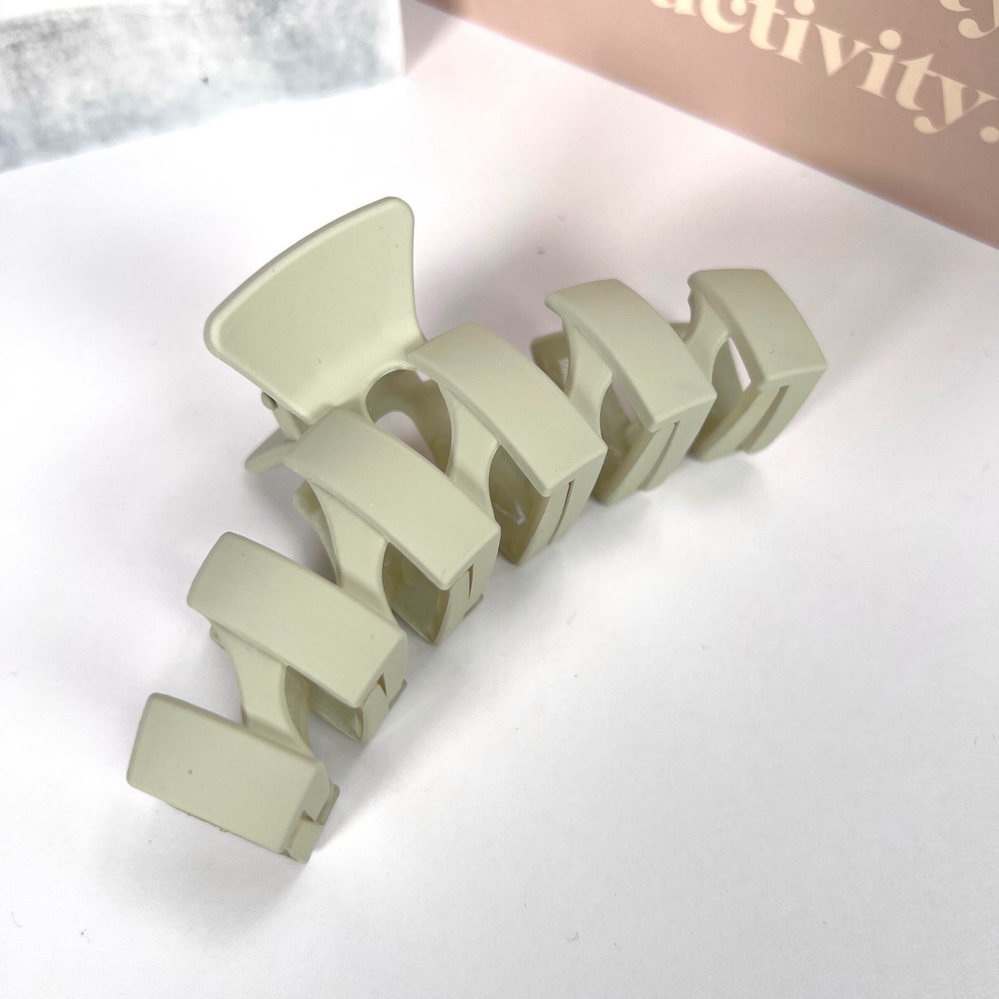 Curl Halo | Zigzag Claw Clip
