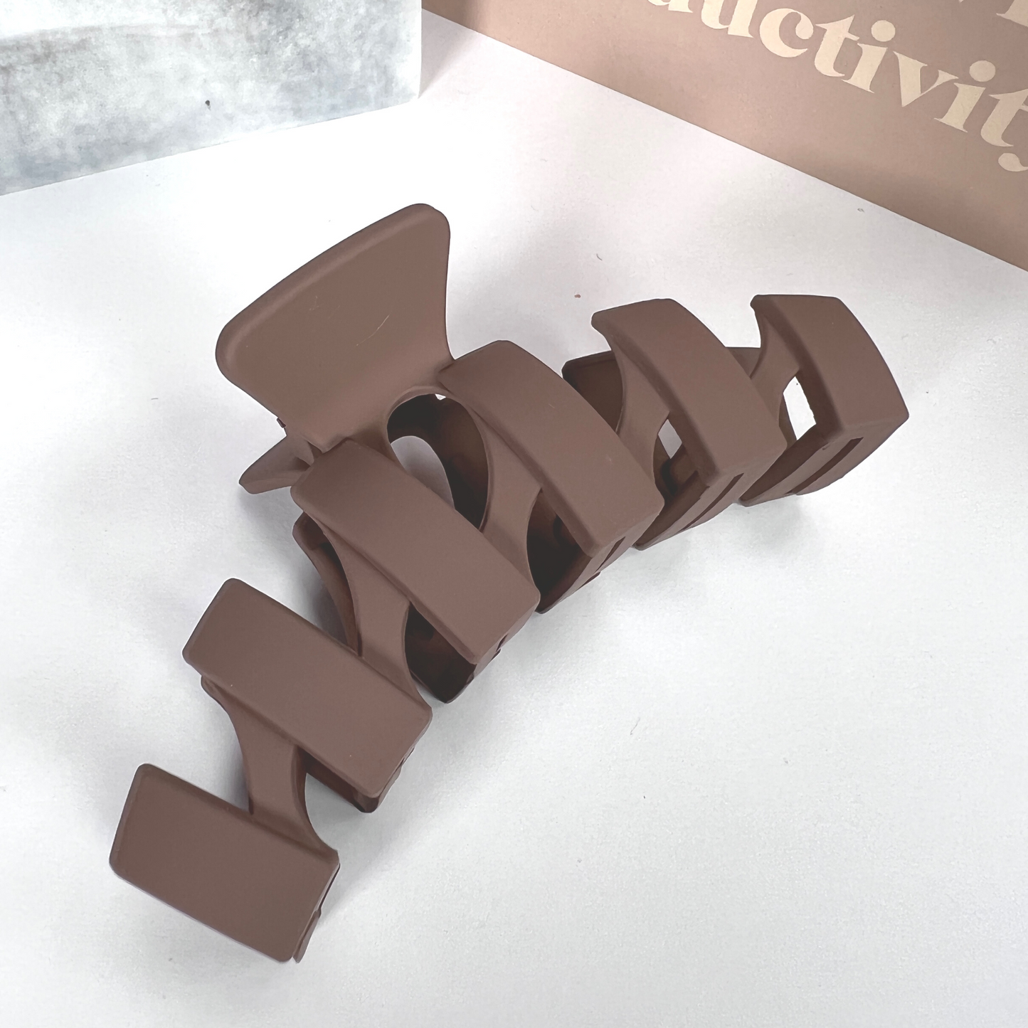 Curl Halo | Zigzag Claw Clip