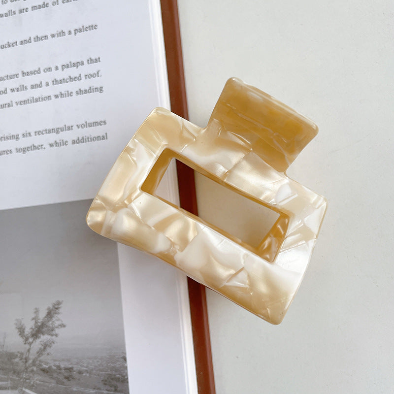 Curl Halo | Small but Mighty Square Hair Claw Clip