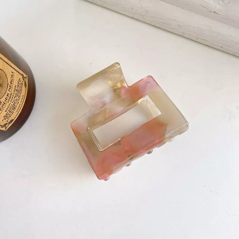 Curl Halo | Small but Mighty Square Hair Claw Clip