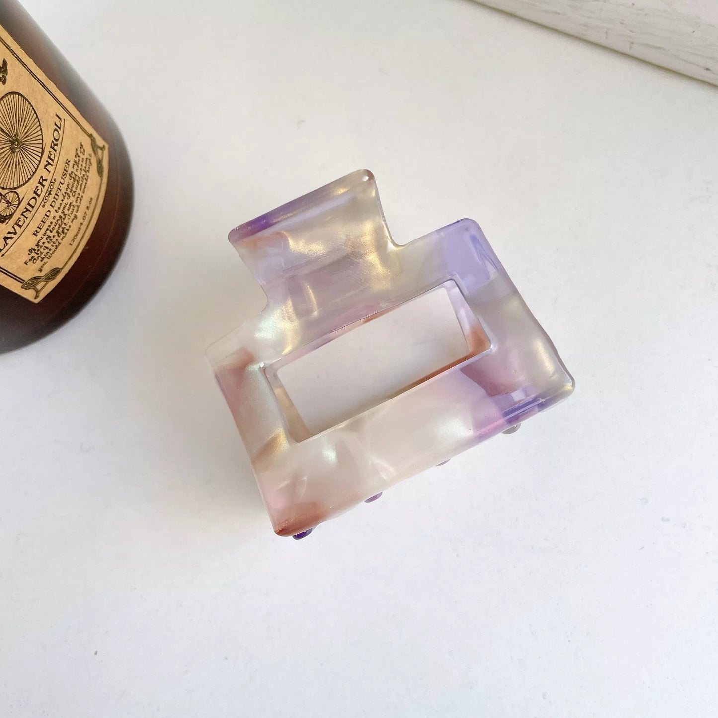 Curl Halo | Small but Mighty Square Hair Claw Clip