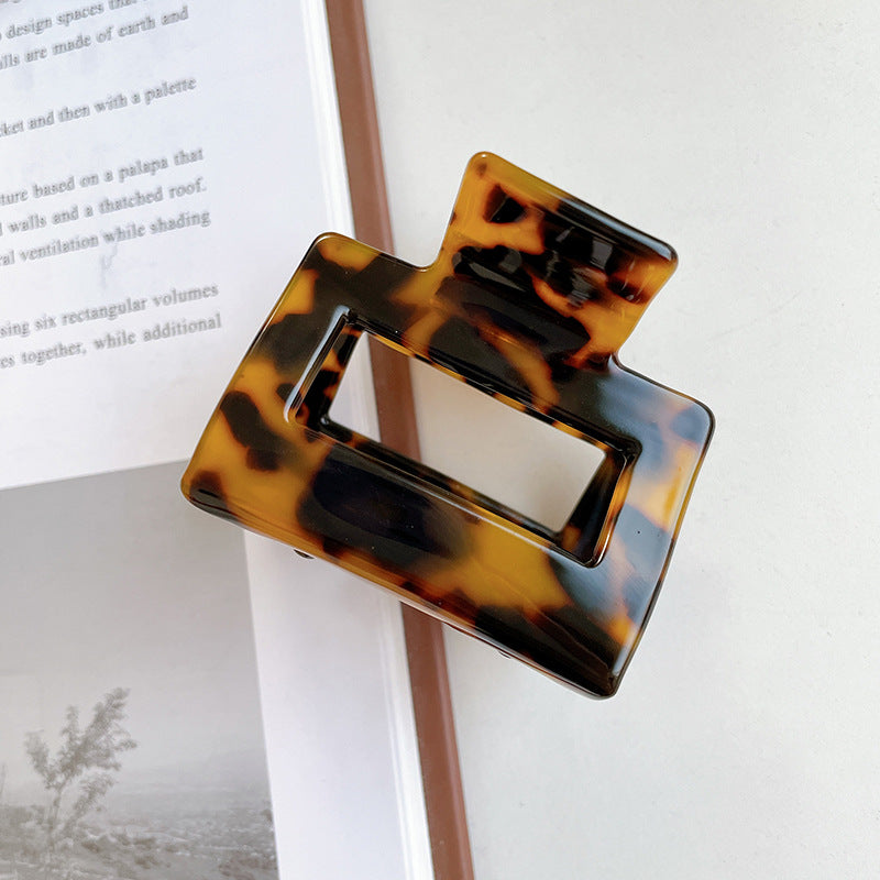 Curl Halo | Small but Mighty Square Hair Claw Clip