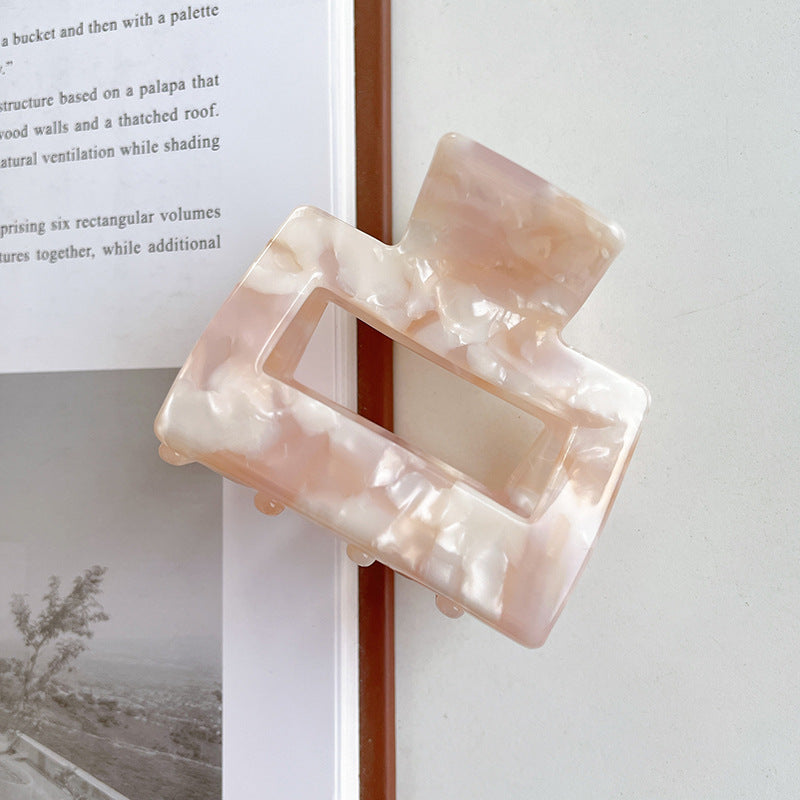 Curl Halo | Small but Mighty Square Hair Claw Clip