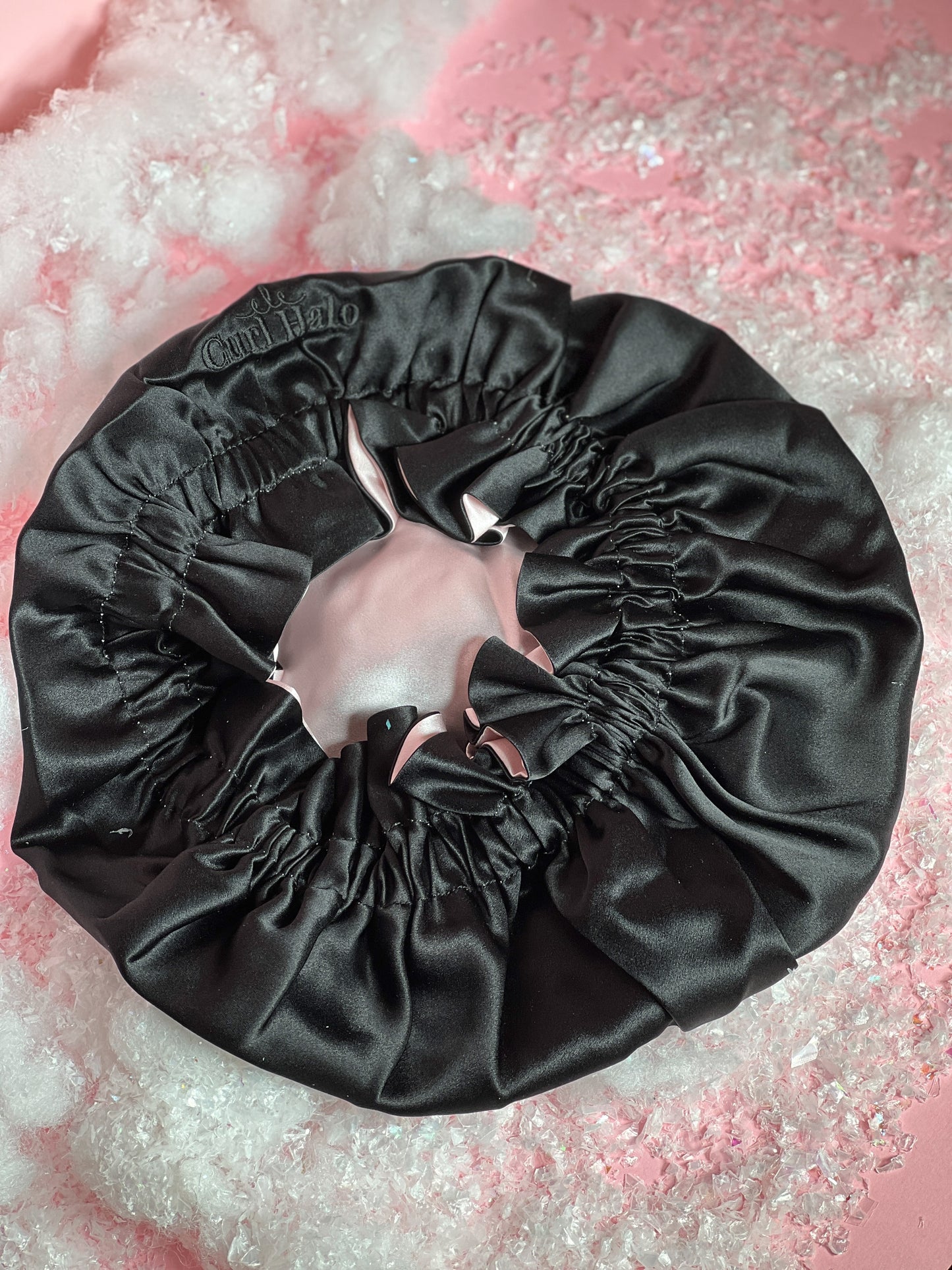 Curl Halo Heatless Curler and bonnet - Comfortable sleep set