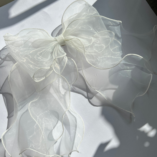 Ethereal Whispers Chiffon Hair Bow
