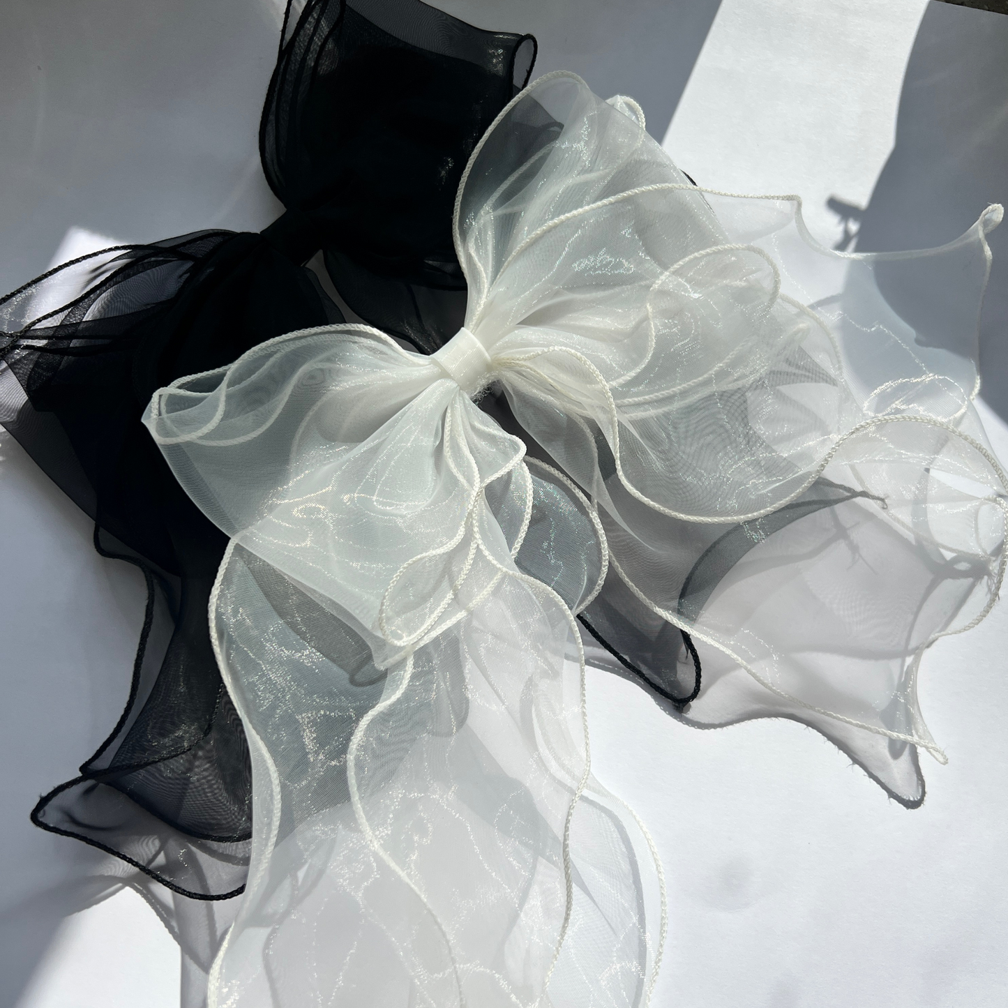 Ethereal Whispers Chiffon Hair Bow