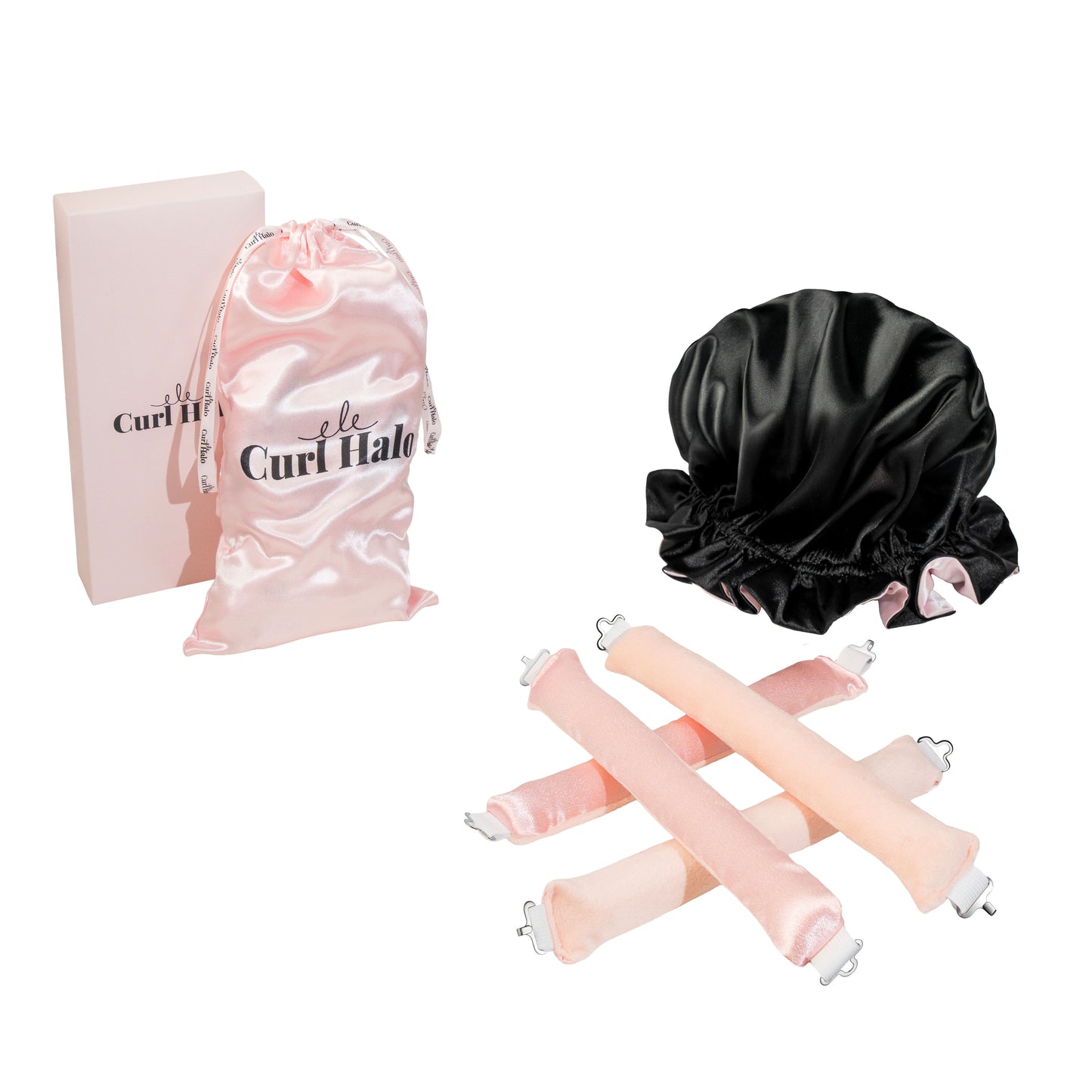 Curl Halo | Overnight Blowout Set | Mini Curling Rods